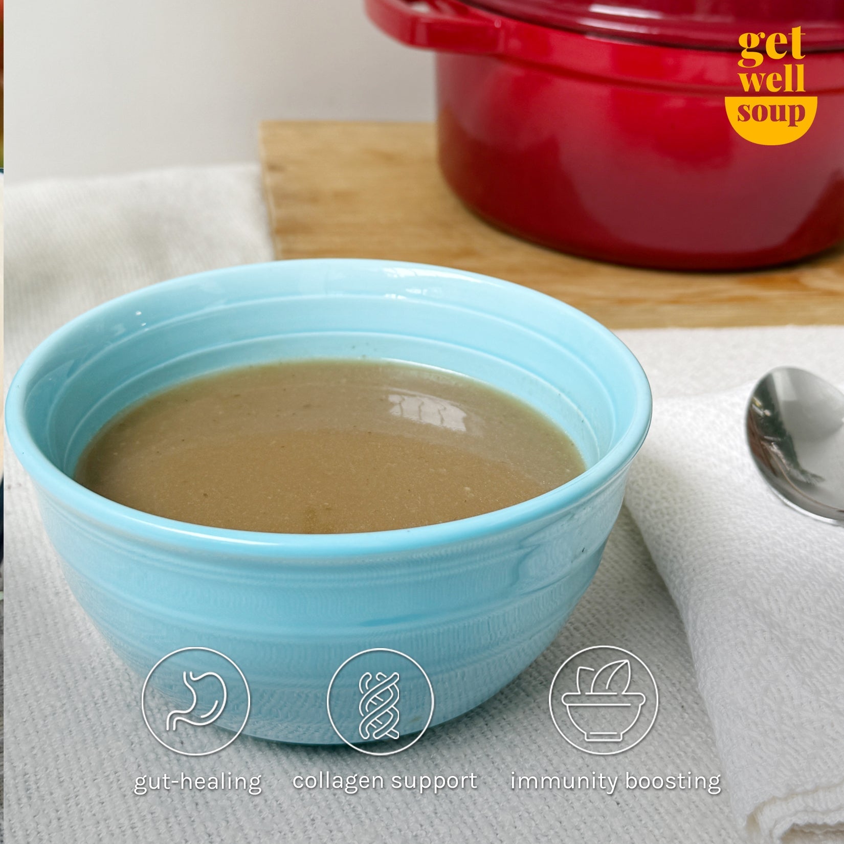 12-Hour Slow Cooked Chicken Broth