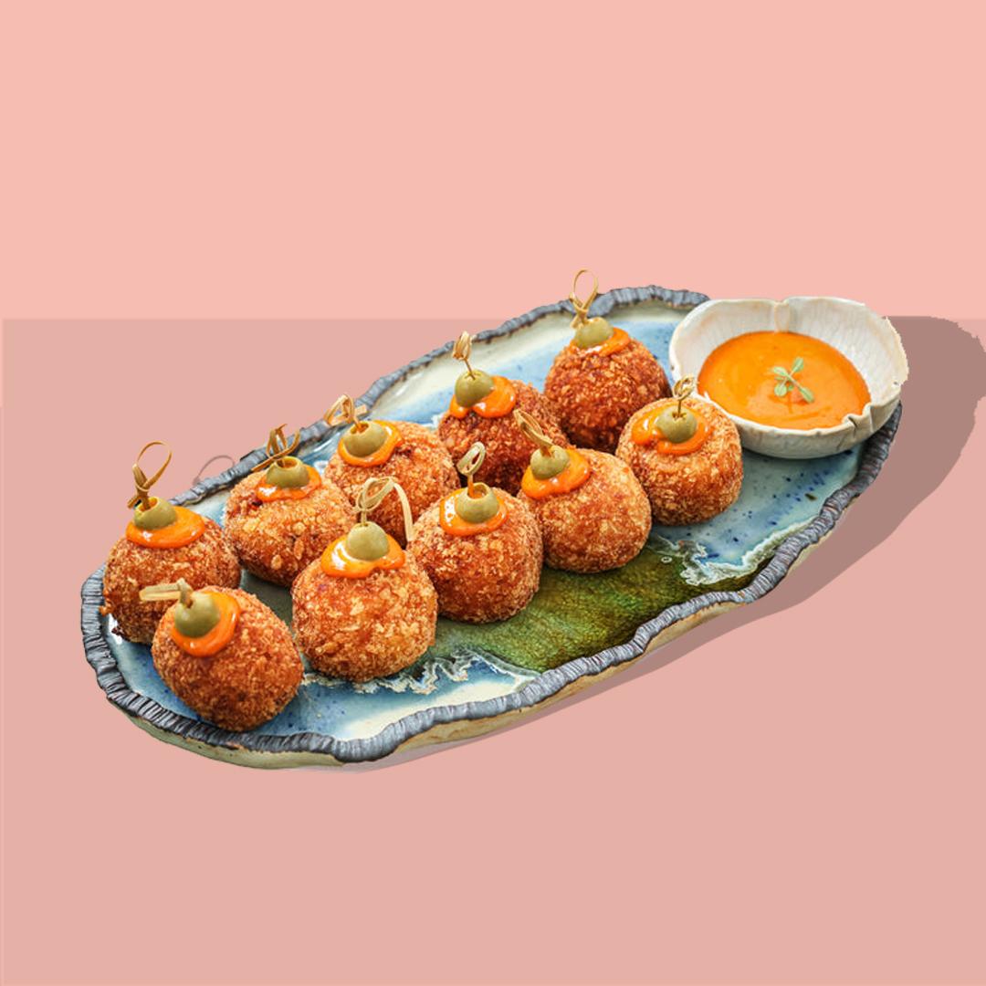 Cheesy Chicken Croquettes