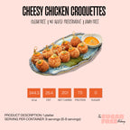 Cheesy Chicken Croquettes