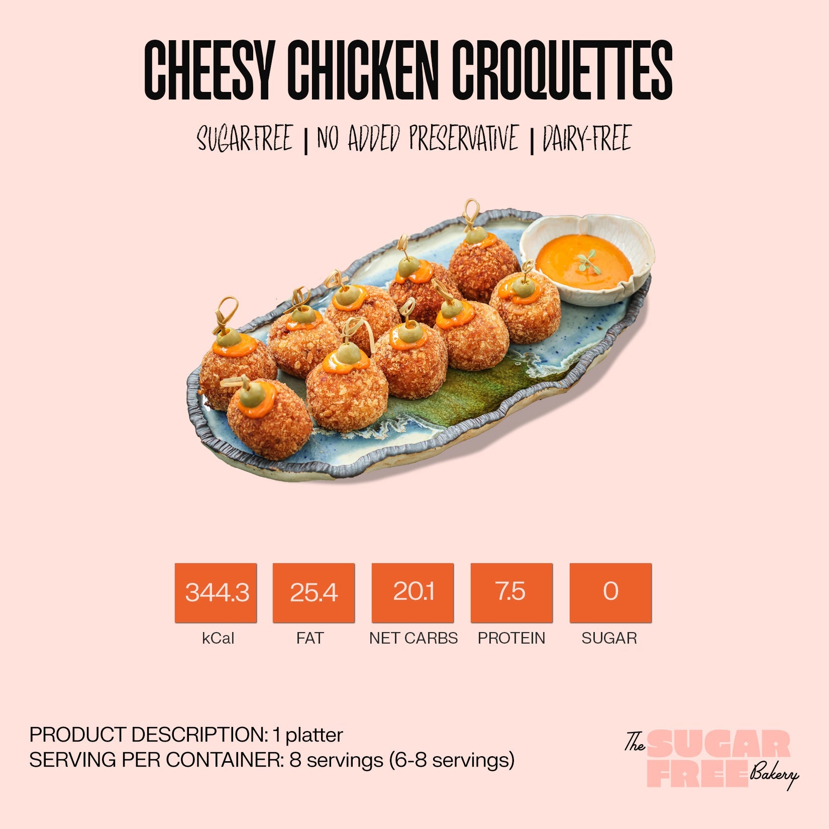 Cheesy Chicken Croquettes