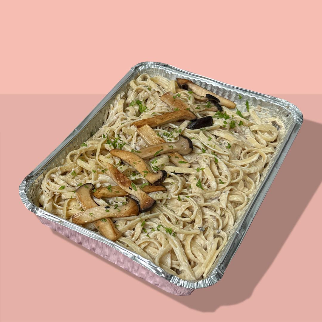 Creamy Triple Mushroom Pasta
