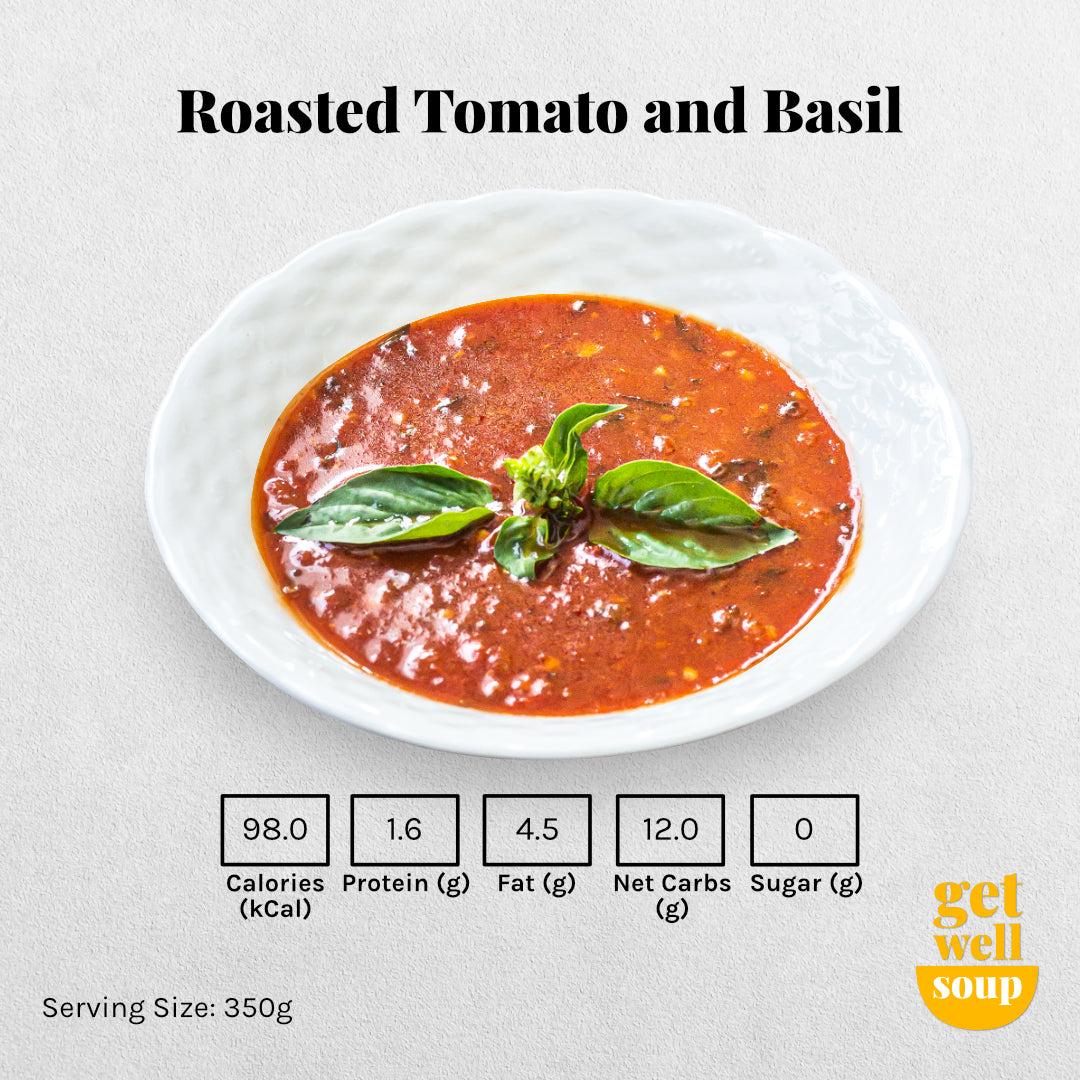 Roasted Tomato & Basil Soup