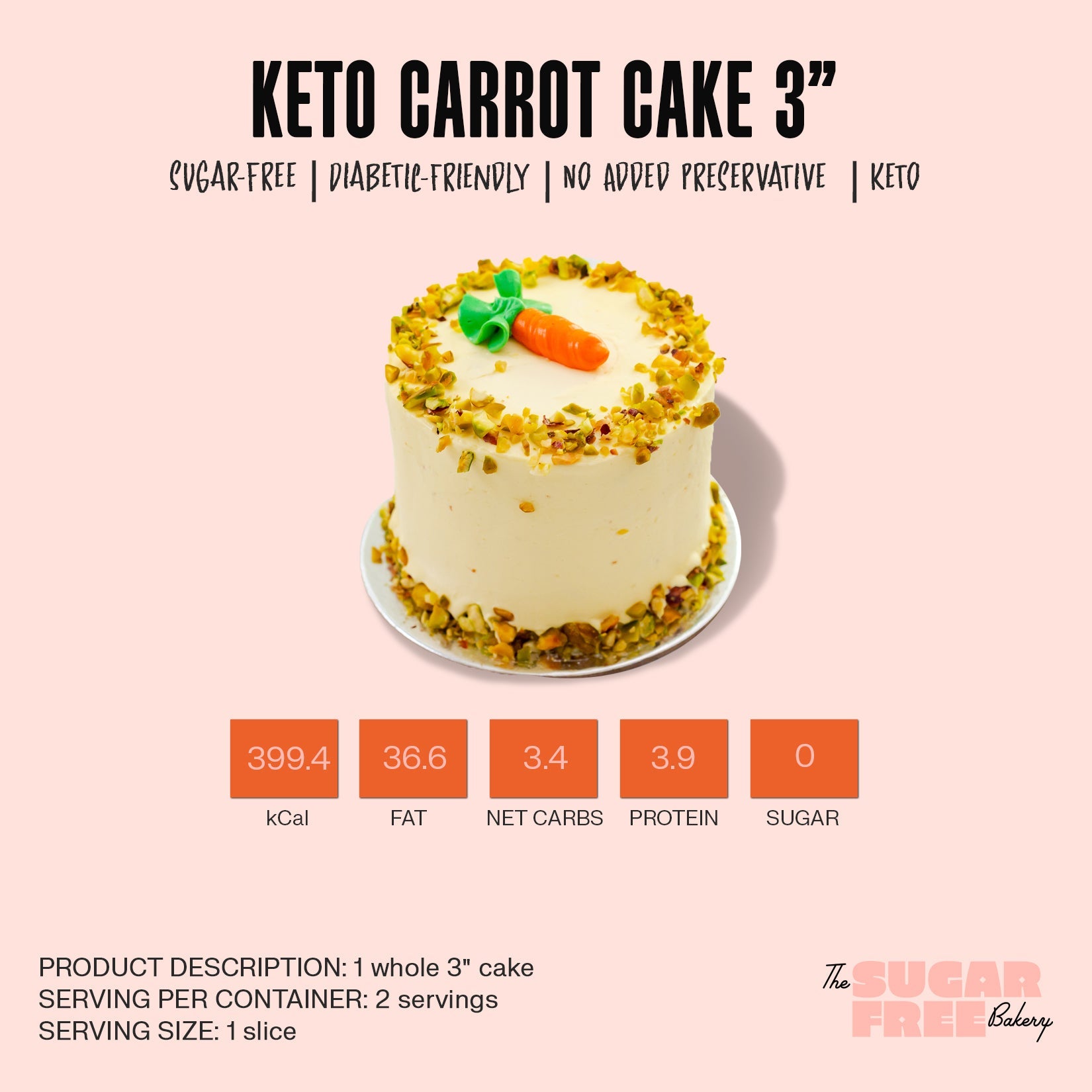 Mini Cake 3"