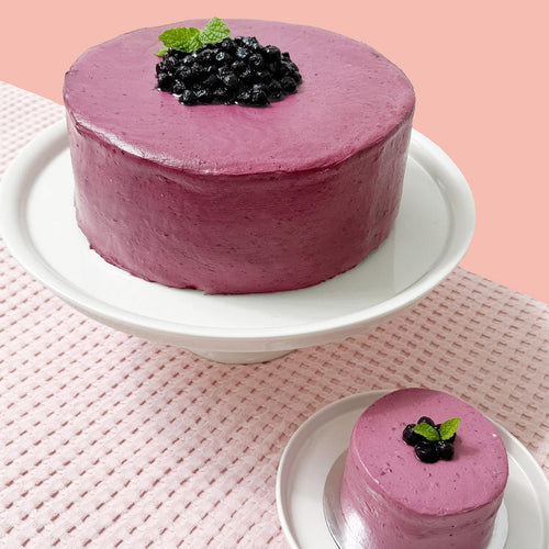 Keto Blueberry Cheesecake 8”