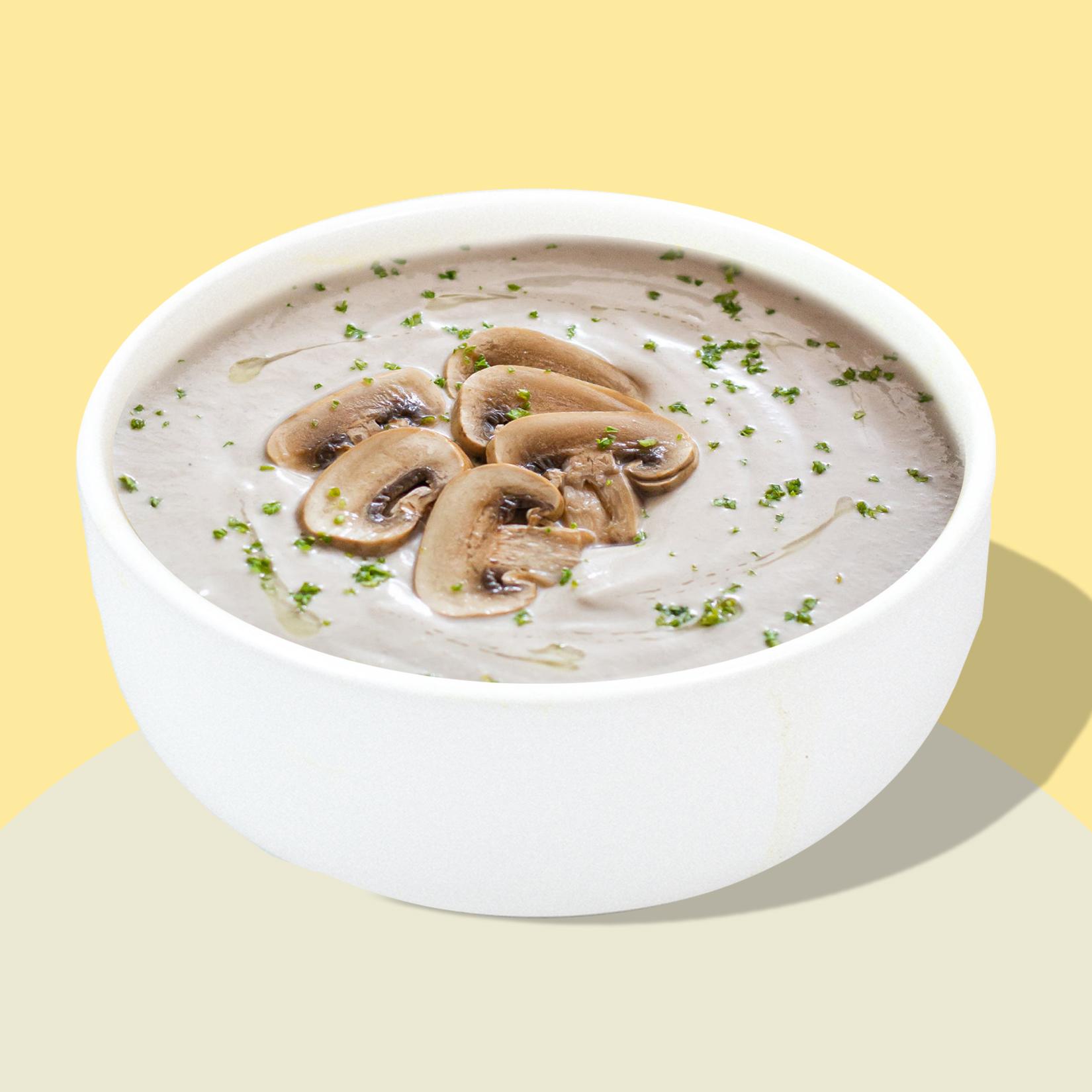 Creamy Roasted Mushroom Soup