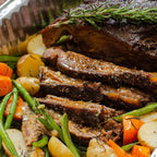 Rosemary-Peppercorn Crusted Roast Beef