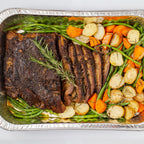 Rosemary-Peppercorn Crusted Roast Beef