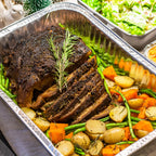 Rosemary-Peppercorn Crusted Roast Beef