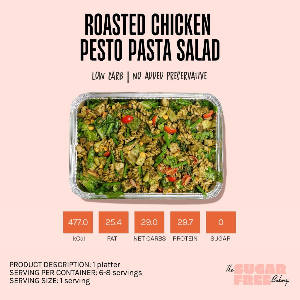 Roasted Chicken Pesto Pasta Salad