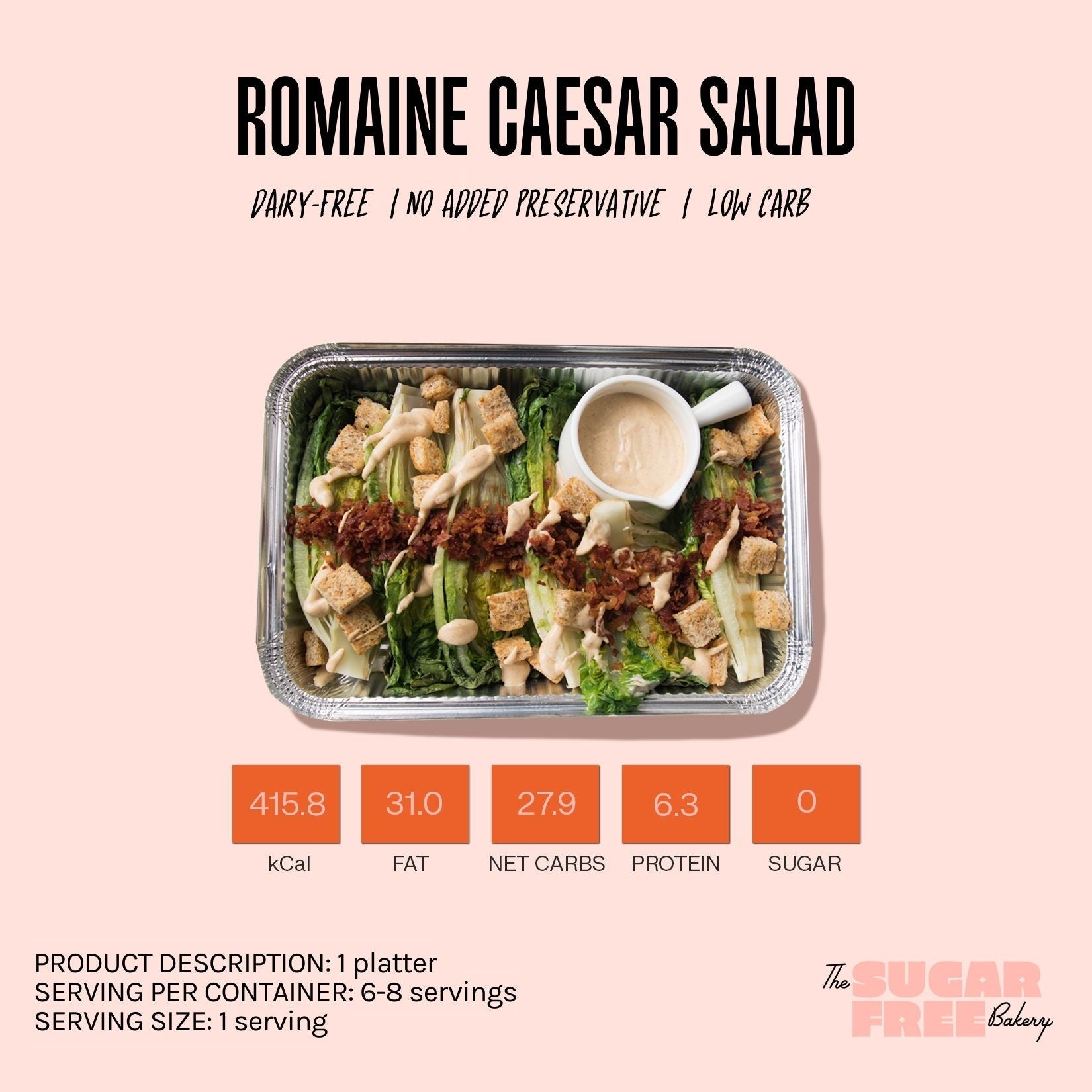 Romaine Caesar Salad