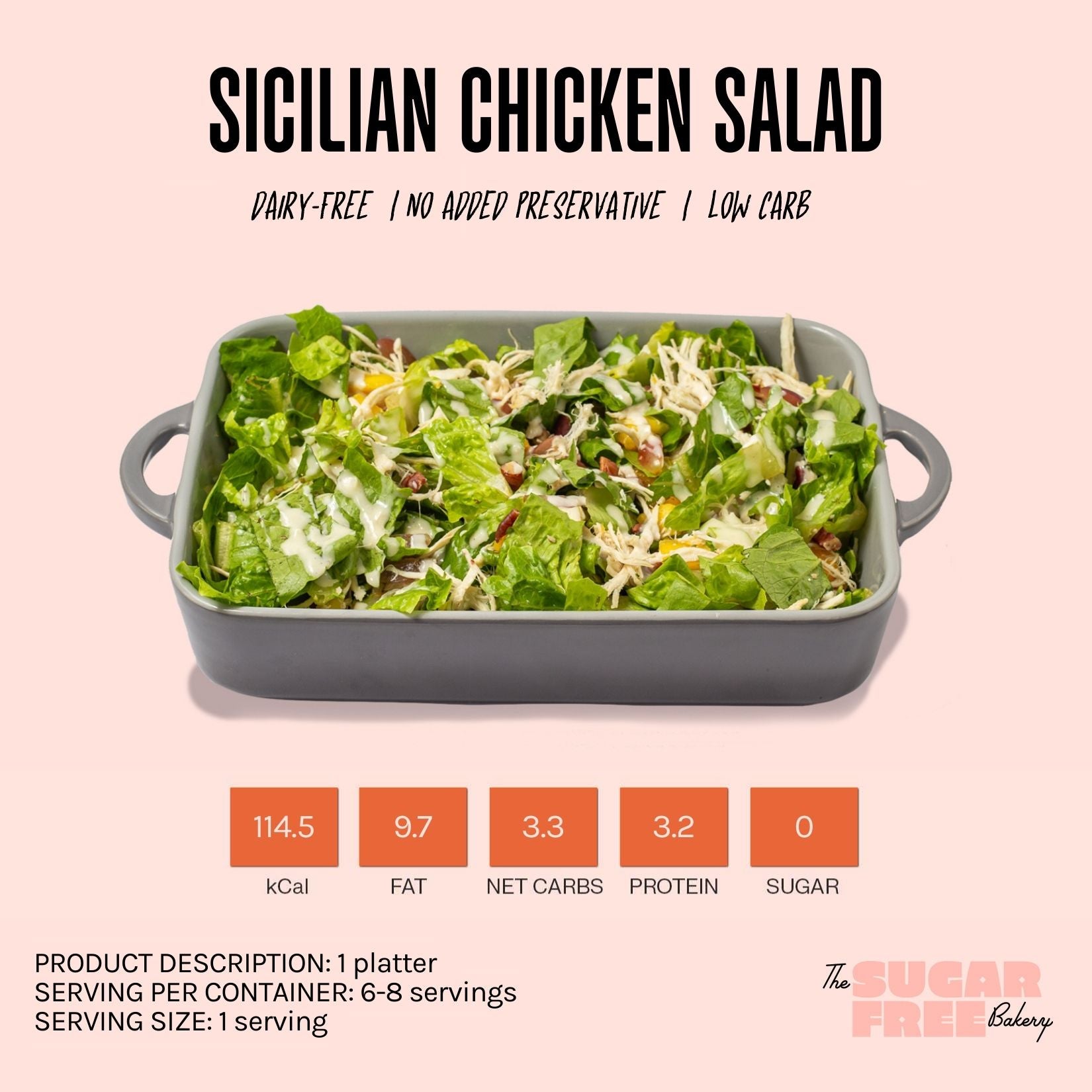 Sicilian Chicken Salad
