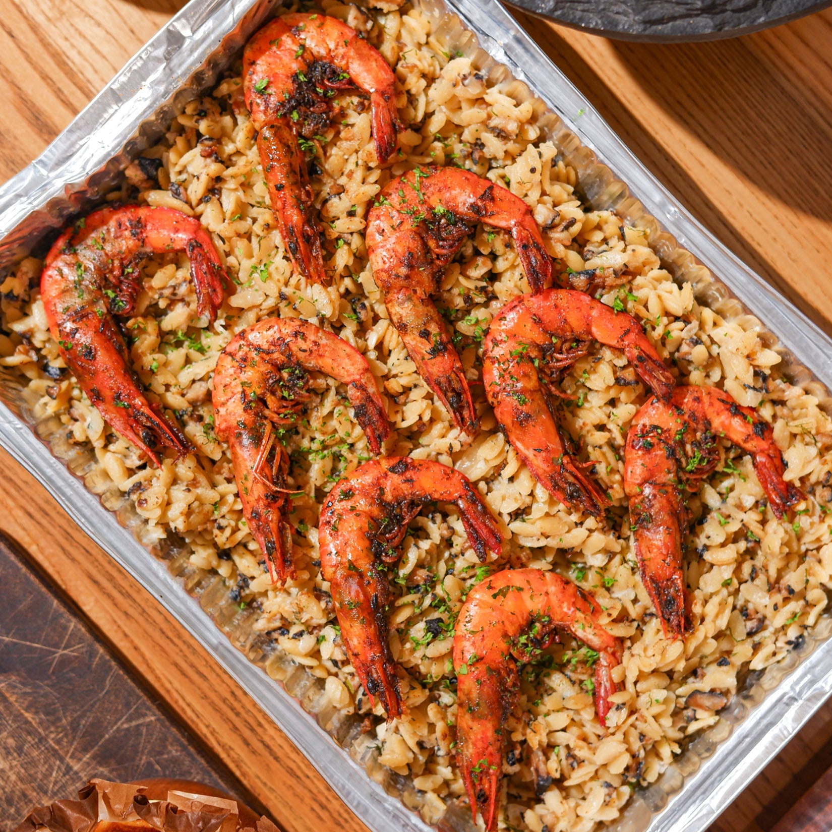 Creamy Shrimp & Mushroom Risotto