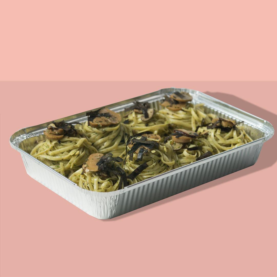 Vegetarian Seaweed Pesto Pasta