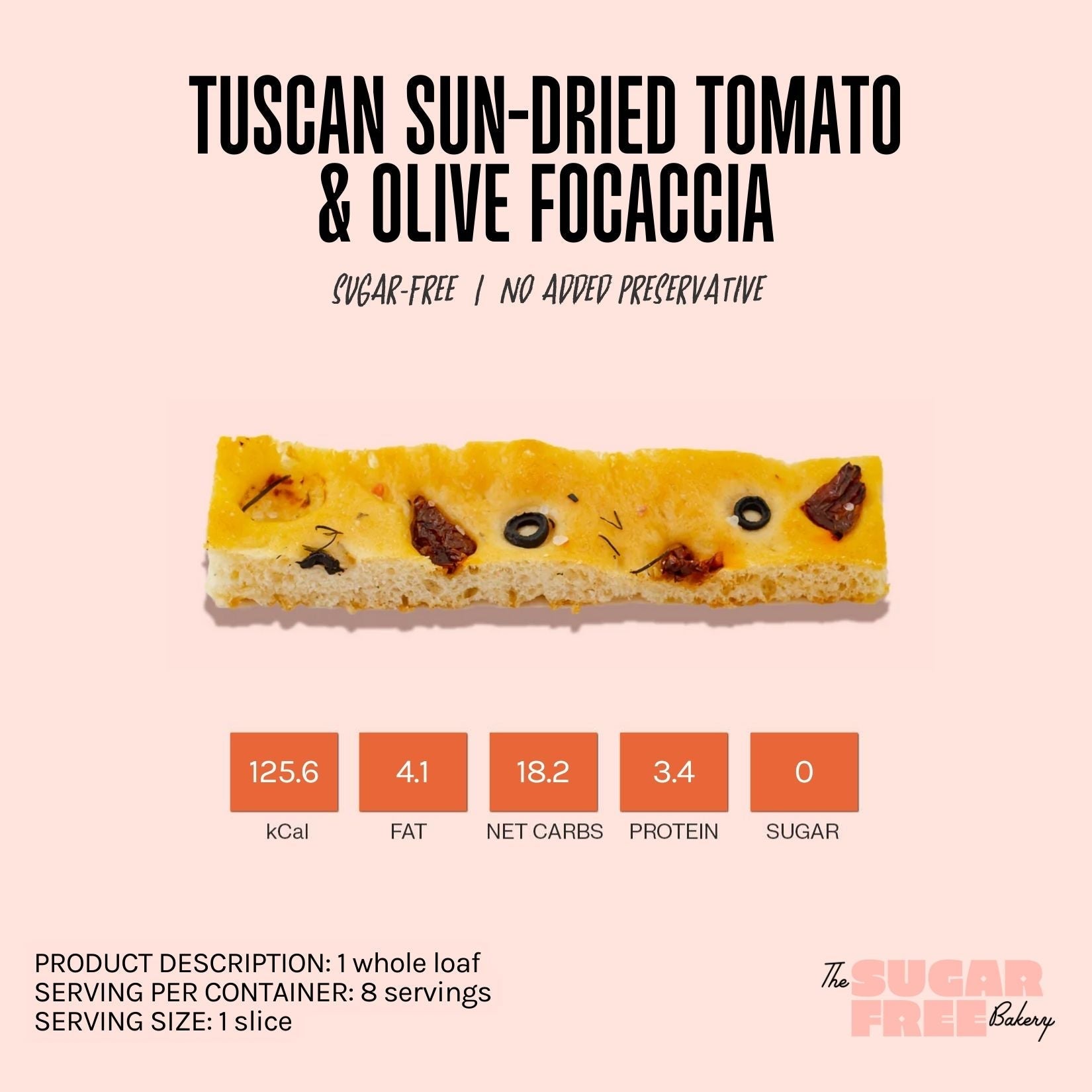 Tuscan Sun-dried Tomato & Olive Focaccia