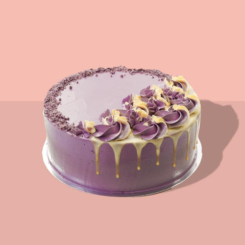 Ube Tres Leches Cake 8"