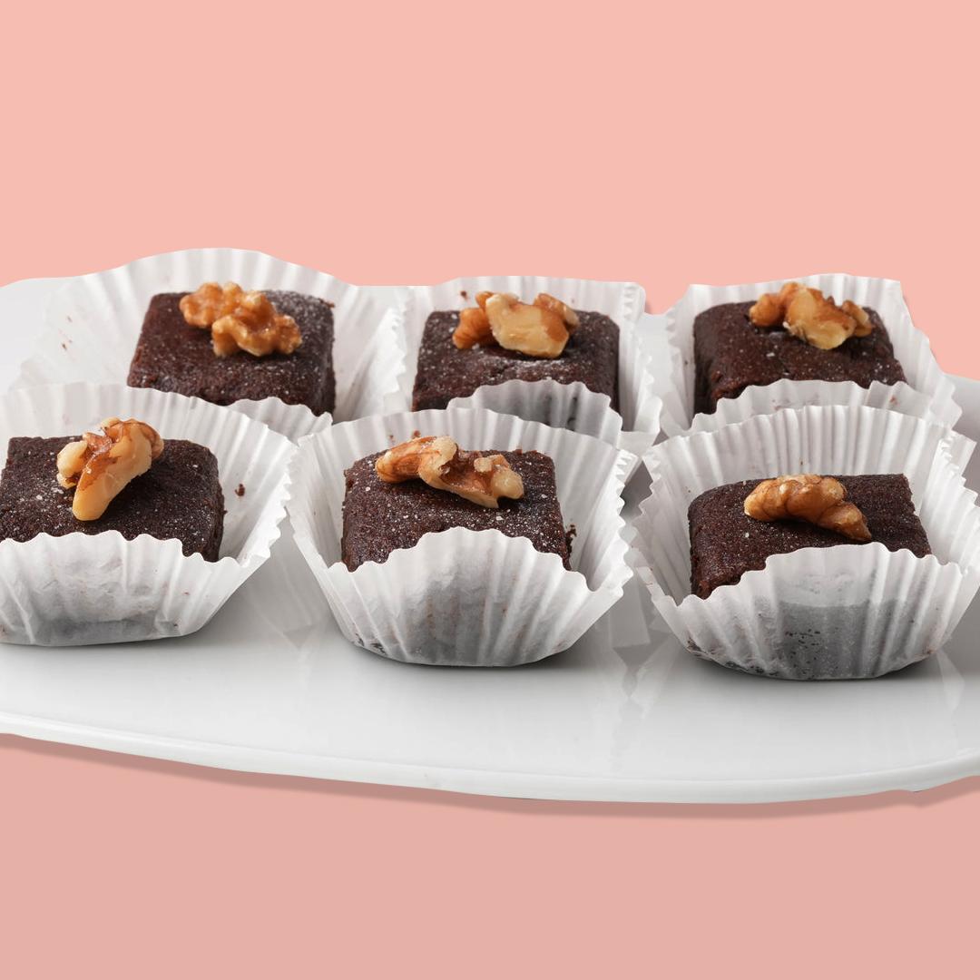 Keto Vegan Fudgy Walnut Brownie