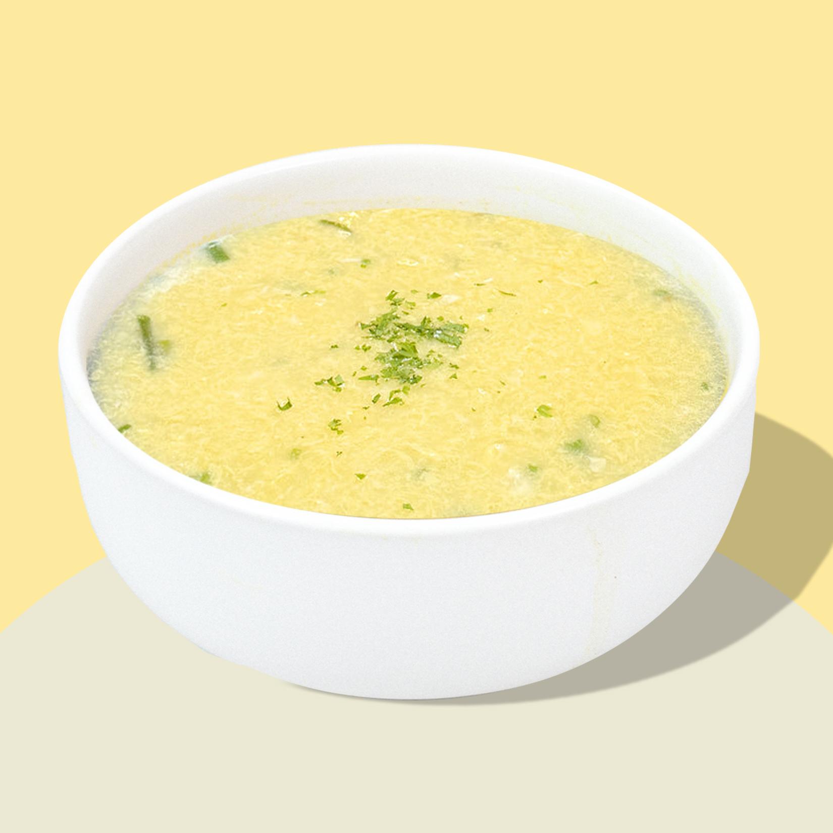 Protein-Packed Egg Drop Soup