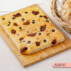 Tuscan Sun-dried Tomato & Olive Focaccia